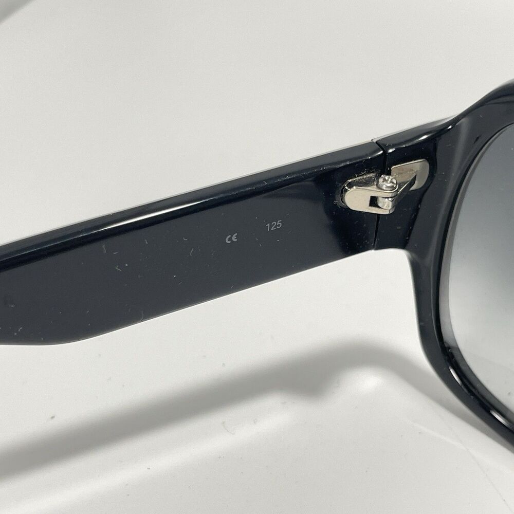 Coach Sunglasses Tasha S846 Black 58-16-125 With White Case & Cleaning Cloth - Picture 7 of 12